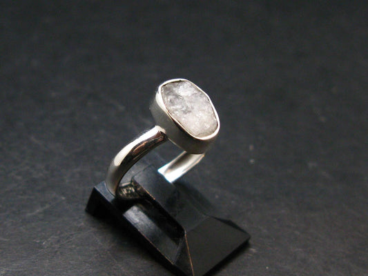 Phenakite Phenacite Sterling Silver Size 6 Ring from Russia - 2.05 Grams