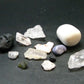Synergy 12 Set Phenakite Moldavite Natrolite Petalite Danburite Tektite Scolecite Herderite Tanzanite Brookite 73.35 Gr