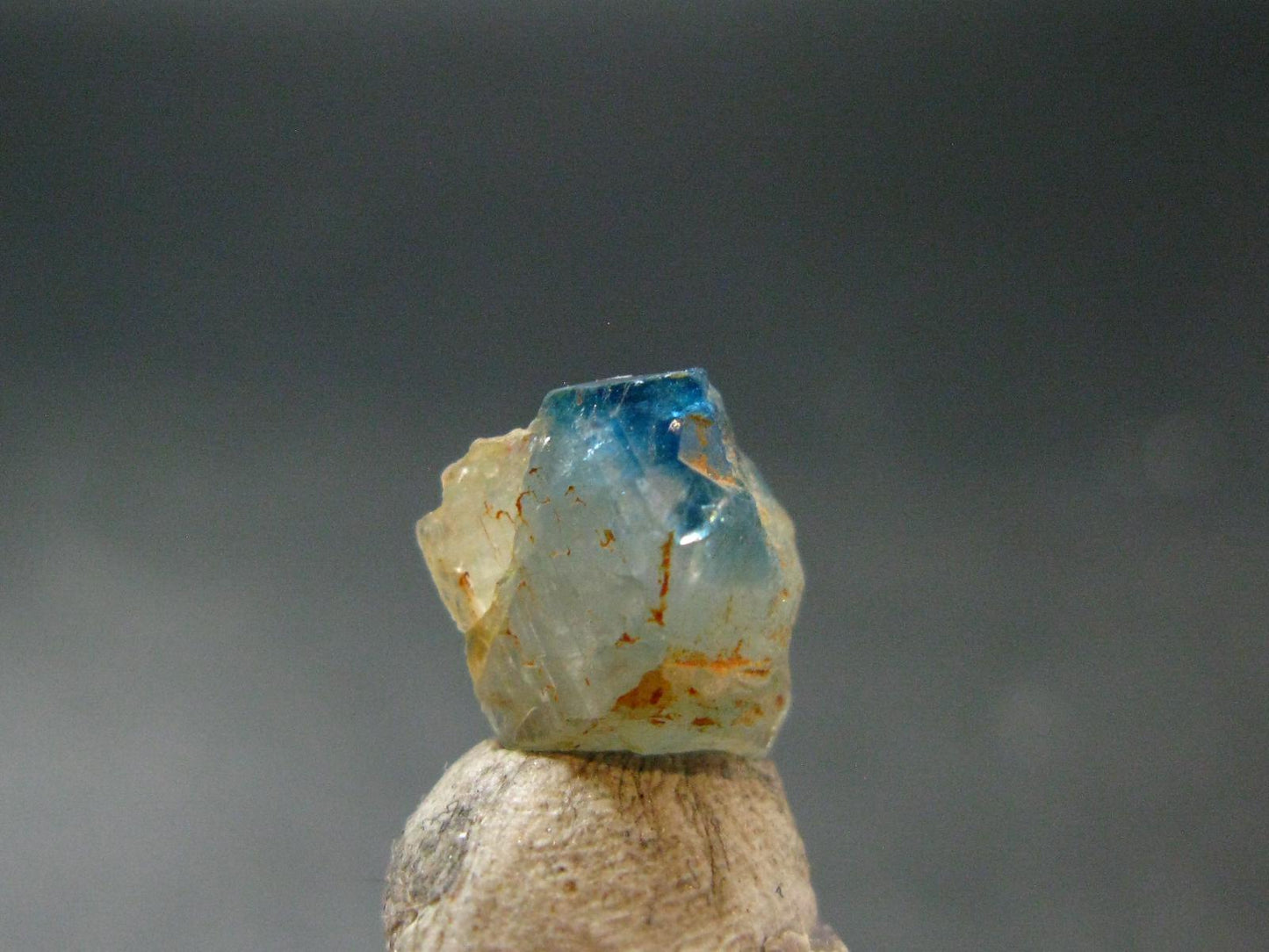 Large Euclase Blue Crystal From Zimbabwe - 4.60 Carats - 0.4"