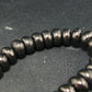 Shungite Necklace with 8mm Rondelle Beads From Russia - 18"