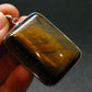Tiger Eye Silver Plated Pendant - 2.1"