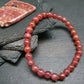 Rhodochrosite Genuine Bracelet ~ 7 Inches ~ 7mm Round Beads