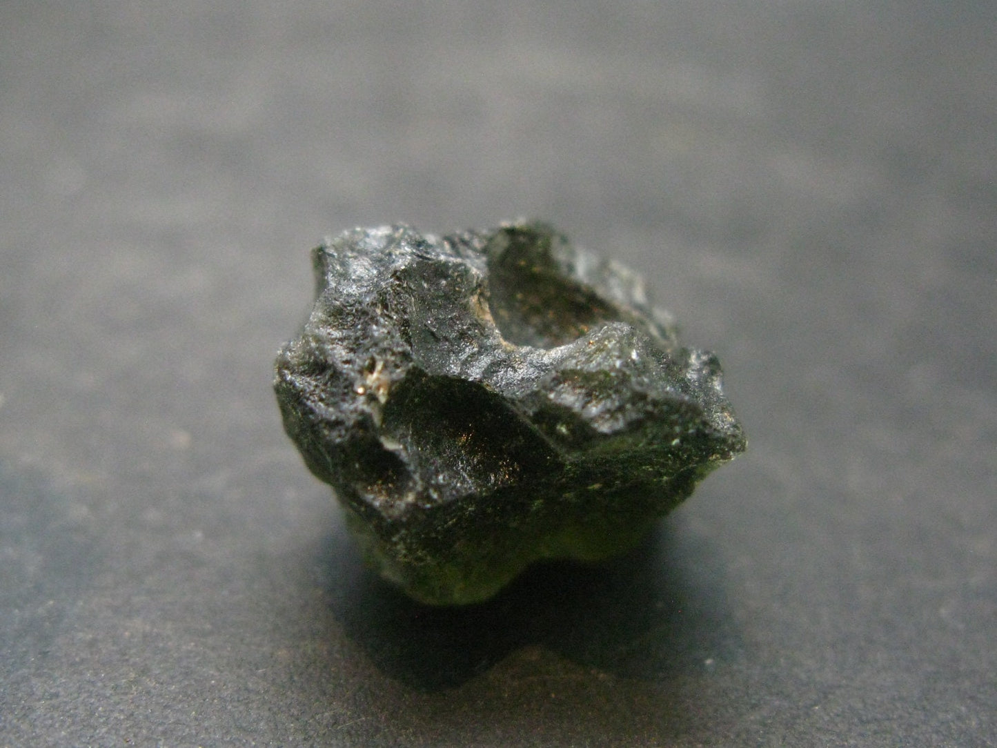 Rare Moldavite Tektite Raw Piece From Czech Republic - 0.6" - 2.62 Grams