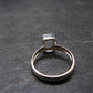 Phenakite Phenacite Crystal Facetted Silver 2.02 Carats Ring From Russia - Size 6 - 2.0Grams