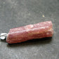 Pink Tourmaline Crystal Pendant - 1.4" - 5.26 Grams