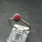 Bixbite Red Emerald Beryl Silver Ring From Utah USA - Size 8 - 1.86 Grams