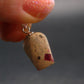 Bixbite Red Emerald Beryl Silver Pendant From Utah USA - 6.90 Carats - 0.8"