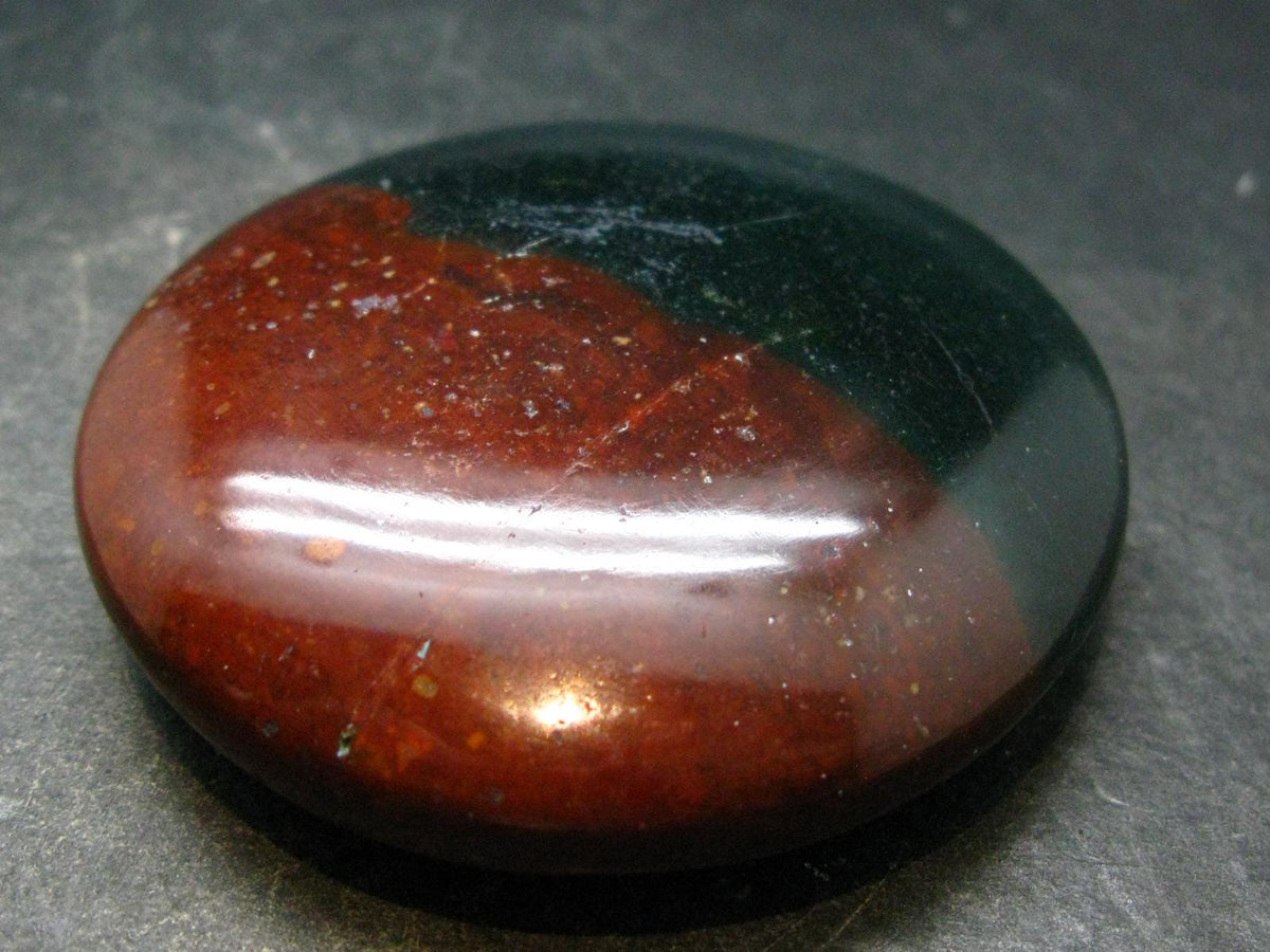 Bloodstone Tumbled Stone From India - 2.3" - 86.37 Grams
