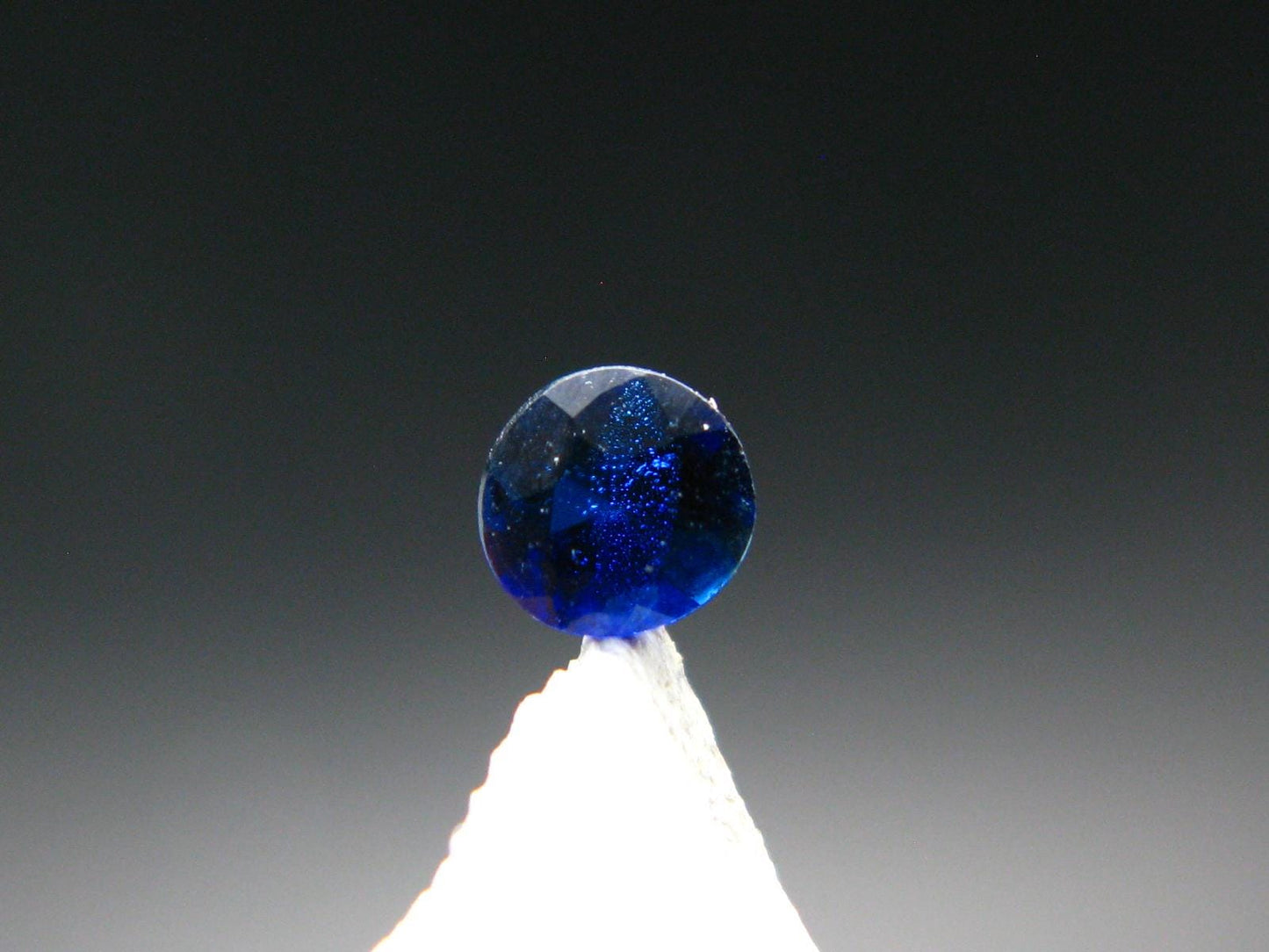 Rare Lazulite Cut Stone from Canada - 0.10 Carats - 3x3mm