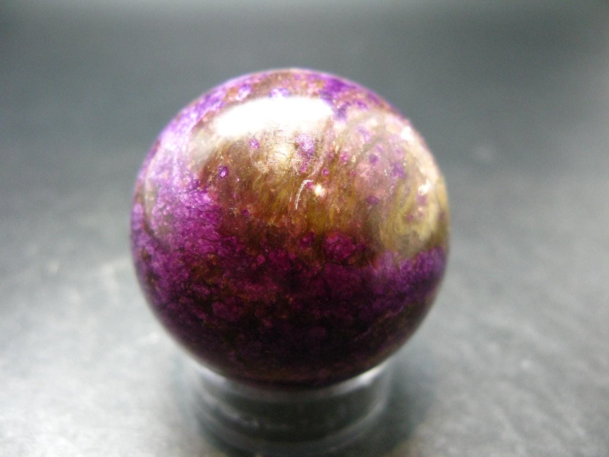 Rare Rich Purple Stichtite Sphere Ball From Australia - 1.6" - 78.54 Grams