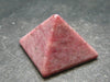 Rare Red Thulite Pyramid From Norway - 1.1" - 18.57 Grams