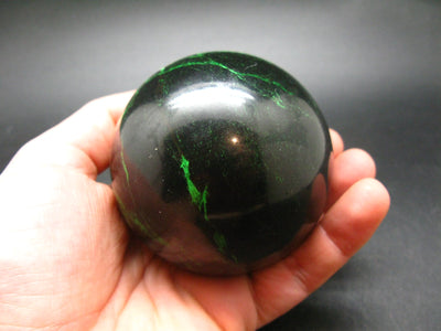 Large Uvarovite Garnet Sphere Ball From Russia - 3.1"