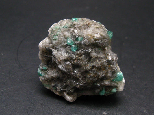 Emerald Beryl Crystals On Matrix From Colombia - 1.8"- 63.97 Grams