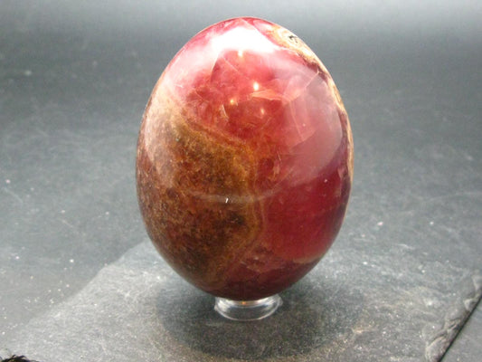 Rhodochrosite Egg from Argentina - 2.7" - 343.43 Grams