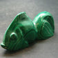 Rich Vivid Vibrant Green Malachite Fish From Congo - 2.6"