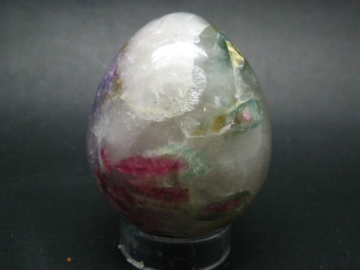 Watermelon Tourmaline Egg From Brazil - 2.5" - 196.33 Grams