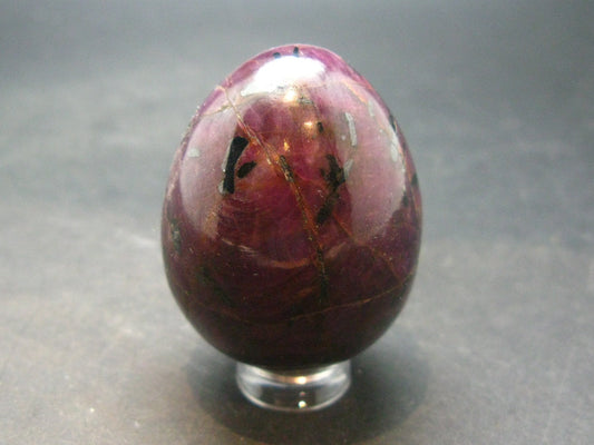 Ruby & Kyanite Egg From India - 1.6" - 102.61 Grams