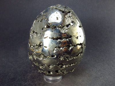 Pyrite Crystallized Egg From Peru - 2.3" - 261.3 Grams
