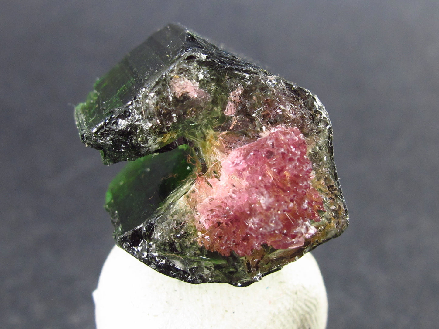 Rare Watermelon Tourmaline Crystal From Brazil - 1.0" - 49.55 Carats