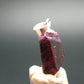 Ruby CrystalSilver Pendant from Winza Tanzania - 0.7" - 2.26 Grams