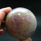 Natural Multicolored Spodumene Kunzite Hiddenite Sphere Ball From Brazil - 2.2"