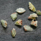 lot of 10 Very Rare Phosphophyllite Crystals From Bolivia - 7.70 Carats