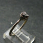 Meteorite Campo Del Cielo Sterling Silver Ring From Argentina - 1.97 Grams - Size 7