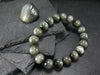 Cats Eye Genuine Bracelet ~ 7 Inches ~ 10mm Round Beads