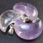 Lot of 3 Natural Moon Amethyst Pendant from Brazil