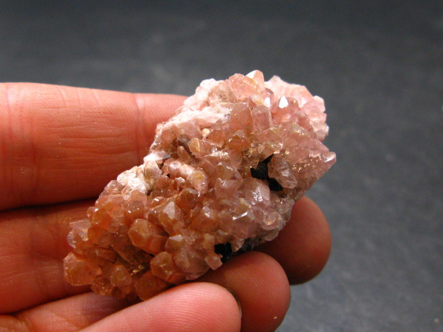 Cobaltocalcite Cobalto Calcite Cluster From Morocco - 1.7" - 16.48 Grams