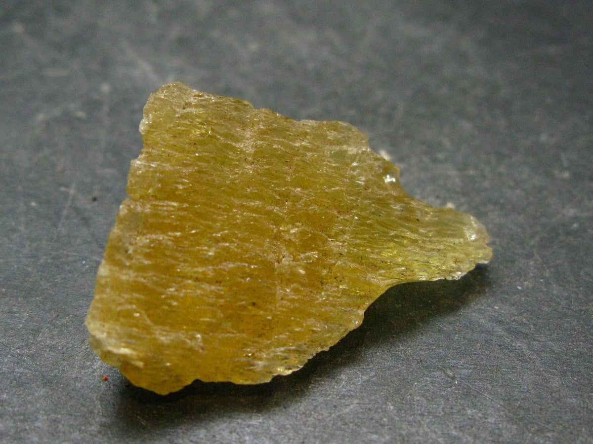 Etched Heliodor (Yellow Beryl) Crystal from Brazil - 61.75 Carats - 1.4"