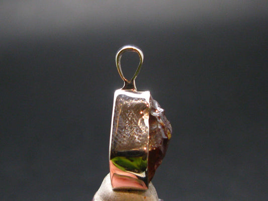 Zincite Zinkite Crystal 925 Silver Pendant From Poland - 0.9" - 3.78 Grams