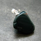 Bloodstone Silver Pendant From India - 1.0" - 4.66 Grams