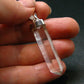 Lemurian Quartz Crystal Pendant From Brazil - 1.9" - 5.79 Grams