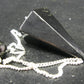 Black Shungite Pendulum From Russia