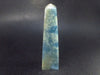 Nice Lemurian Aquatine Blue Calcite Obelisk Pyramid From Argentina - 4.2" - 144.5 Grams