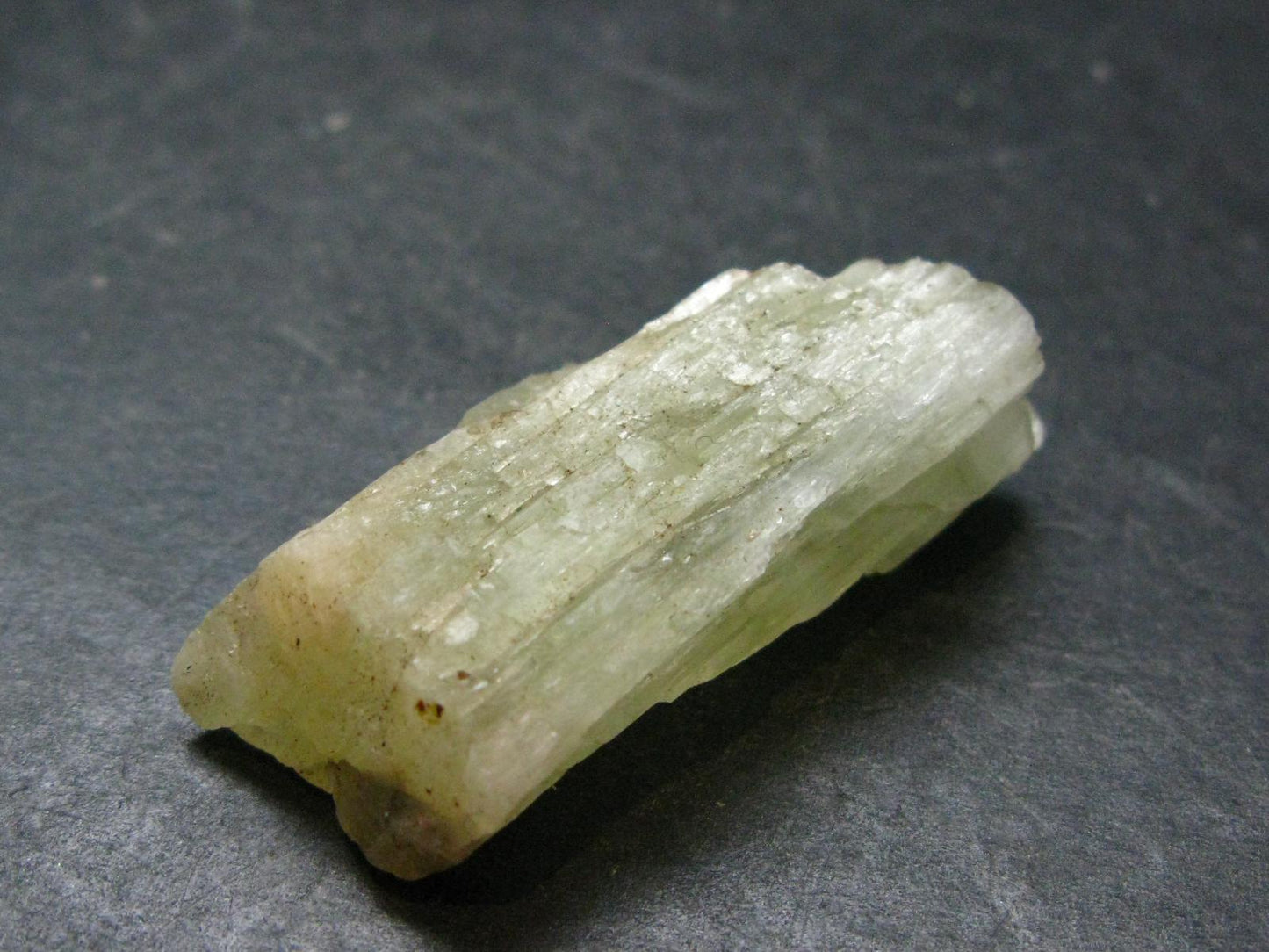 Gem Green Hiddenite Spodumene Crystal From Brazil - 1.6" - 17.95 Grams