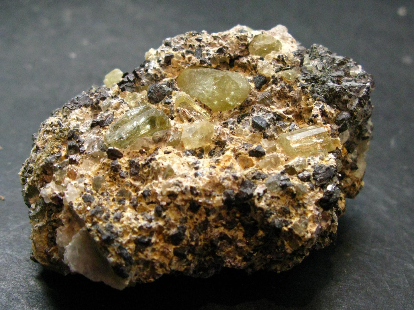 Golden Apatite Cluster From Mexico - 2.5" - 129.61 Grams