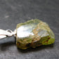 Rare Titanite Sphene Crystal Silver Pendant From Brazil - 0.9" - 1.68 Grams