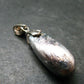 Muonionalusta Meteorite Silver Pendant from Sweden - 1.2" - 6.38 Grams
