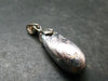 Muonionalusta Meteorite Silver Pendant from Sweden - 1.2" - 6.38 Grams