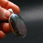 Bloodstone Silver Plated Pendant From India - 1.8" - 8.0 Grams