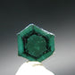 Beautiful Rare Gem Trapiche Emerald From Colombia - 0.66 Carats - 6x5mm