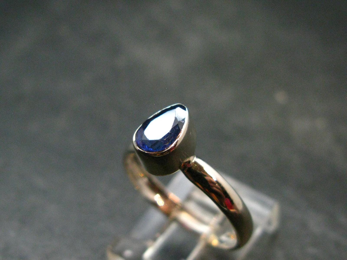 Tanzanite (Zoisite) Sterling Silver Ring - 1.97 Grams - Size 8