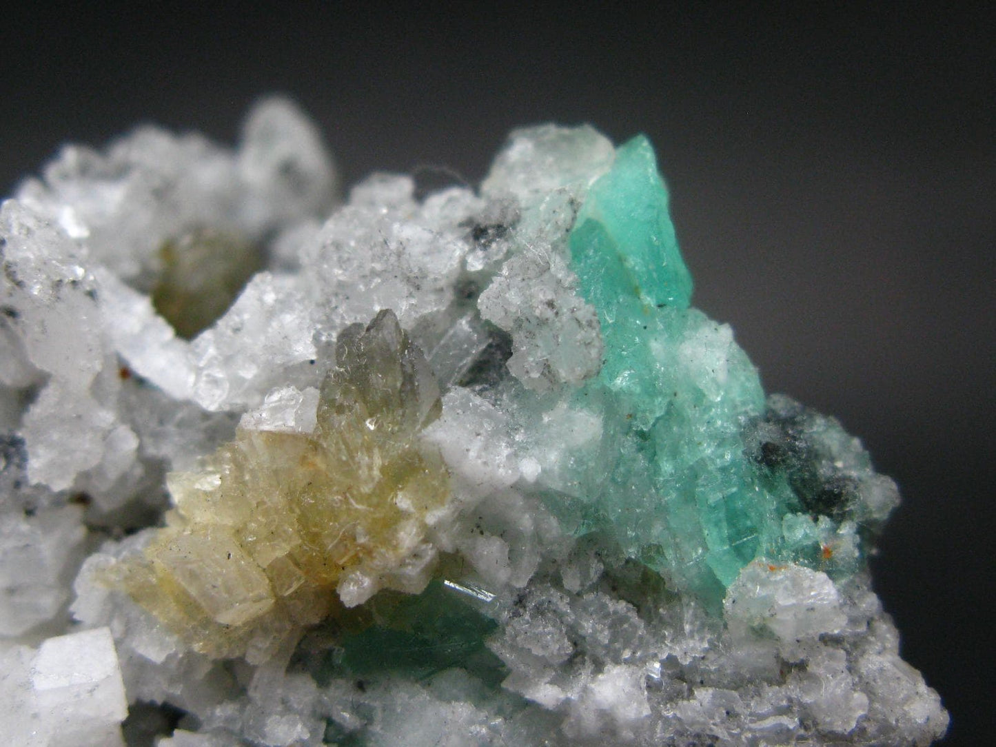 Emerald Beryl Crystal On Matrix From China - 3.0"- 85.85 Grams