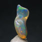 Natural Polished Opal With Play of Color from Ethiopia - 0.8" - 3.39 Carats