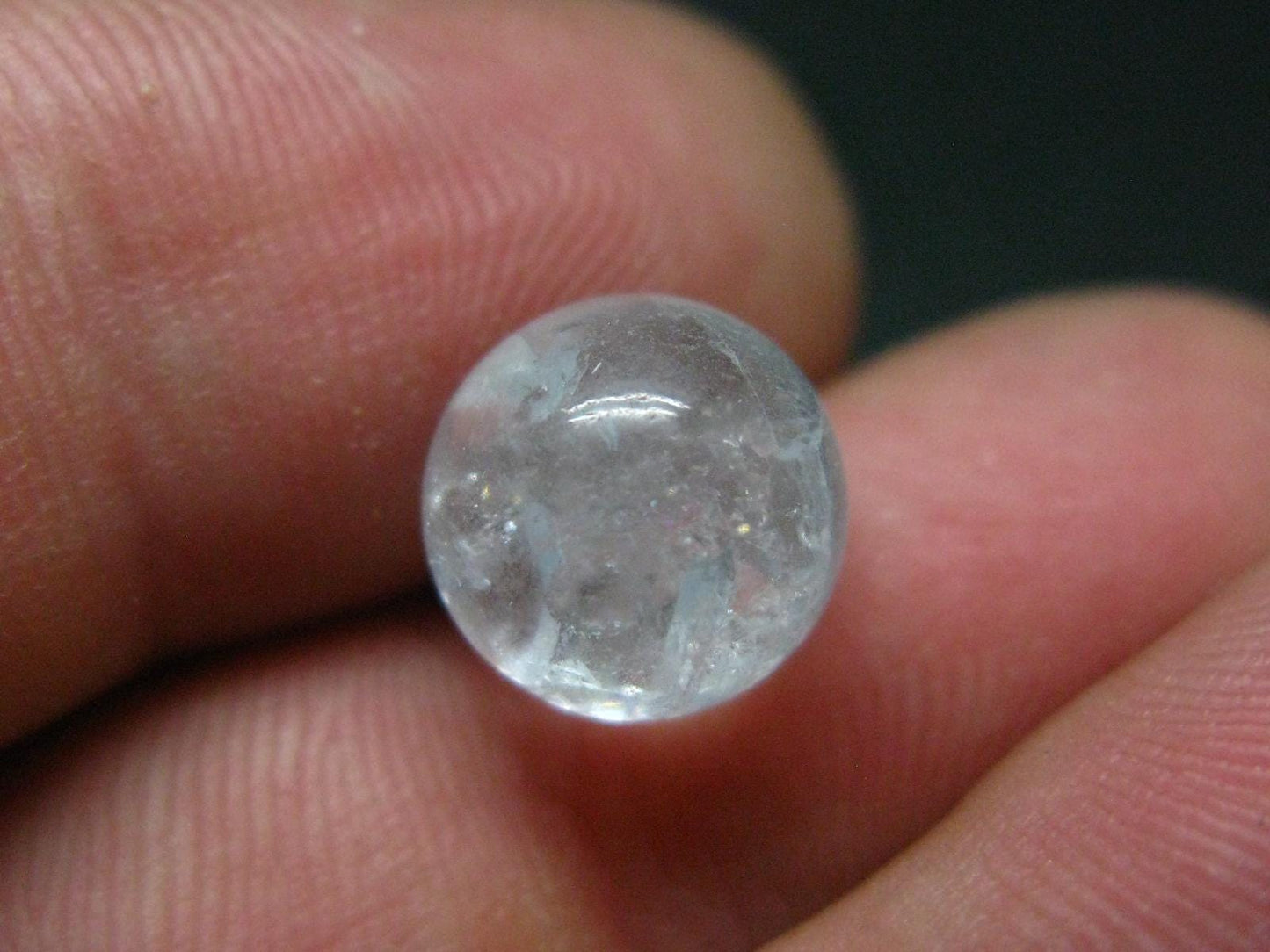 Blue Topaz Sphere Ball From Brazil - 1.0cm - 9.40 Carats