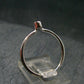 Genuine Alexandrite Gem Silver Ring From Russia - Size 8 - 1.45 Grams