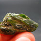 Gemmy Raw Natural Intense Forest Green Chrome Diopside Raw Piecet from Russia - 1.2"