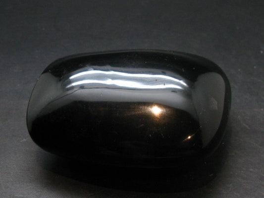 Black Obsidian Polished Stone From Mexico - 3.3"